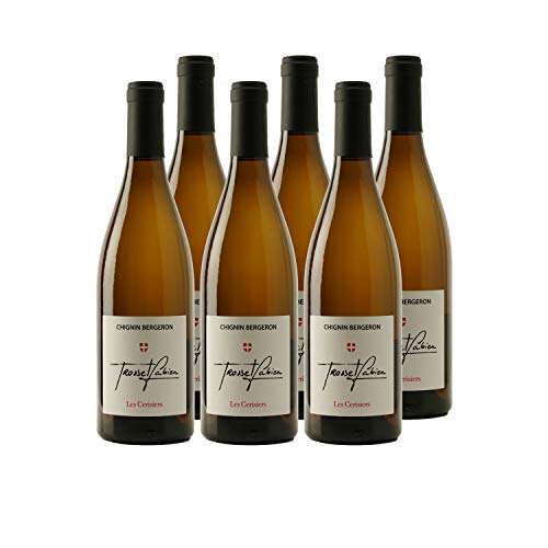 Vin de Savoie Chignin Bergeron Les Cerisiers Blanc 2019 - Fabien Trosset - Vin AOC Blanc de Savoie - Bugey - Cépage…