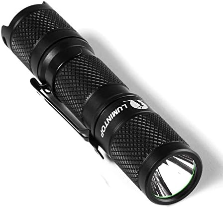 550 Lumens Tool Aa Cree Led Flashlight, 3 Modes, 2 Ways of Operation with One Hand Pocket Size EDC Flashlight by LUMINTOP