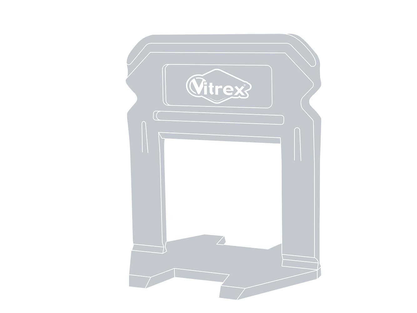 Vitrex LASHXL Levelling System is a Two-Part System of a Clip (Part A) and Wedge (Part B) That eliminates Uneven Tiles Using The LASH System Level, Align, Space and Hold
