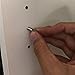 BIGTEDDY - 5mm Shelf Pegs 5mm Cabinet Furniture Shelve Support Divided tabs Pins Rest Nickel Plated Hardware (Pack of 120 with Box)