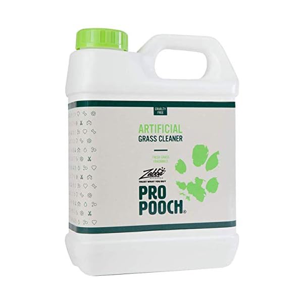 Pro-Pooch-Artificial-Grass-Cleaner-Dog-Safe-Pet-Disinfectant-Lawn-Deodoriser-Pooch-Urine-Cleaner-Odour-Eliminator-1L-Super-Concentrate-Cruelty-Free Pro Pooch Artificial Grass Cleaner - Dog Safe, Pet Disinfectant & Lawn Deodoriser - Pooch Urine Cleaner & Odour…