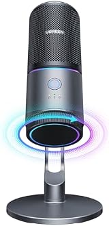 UGREEN USB Microphone 24bit/96KHz RGB Cardioid Condenser PC Mic view 10