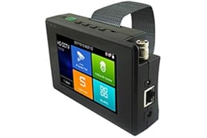 101 AV INC 101AV IPS Touch Screen Security Camera CCTV 4” 5in1 Test Monitor Support IP cam, Standard Analog Camera (CVBS) & HD TVI/AHD/CVI Camera up to 8MP