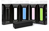 iContact IC-PB210 2600mAh Portable Backup Battery Charger USB Power Bank for Smart Phones and other Digital Devices - Retail Packaging - Black