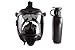 CBRN Gas Mask by MIRA Safety |CM-6M| Military Grade Full Face Respirator with Drinking Tube and Canteen - Protection for NBC, Hazmat, Chemical, Biological, Radiation, and Nuclear Warfare Agents