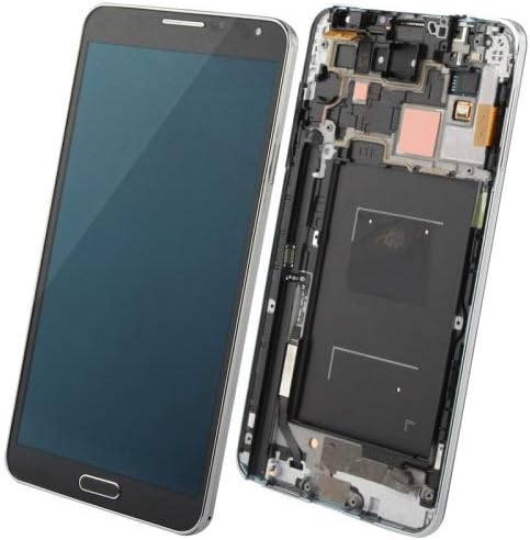 GuoBomatealliance LCD screen LCD screen 3 in 1 Original LCD + Frame +Touch Pad for Galaxy Note III / N9005, 4G LTE(White) (Color : Black)
