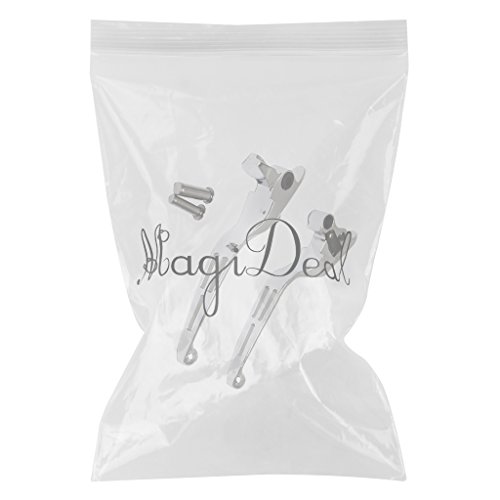 MagiDeal 1 Pair Replacement Brake Clutch Levers For Harley Electra Glide Road King 2008-2013 - Silver