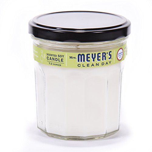 Mrs. Meyer's Clean Day Soy Candle, Lemon Verbena, 7.2 oz
