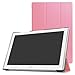 Acer Iconia One 10 B3-A40 / A3-A40 Slim Shell Case,Mama Mouth Ultra Lightweight PU Leather Standing Cover For 10.1