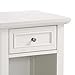 Homestyles Naples Nightstand, Off White
