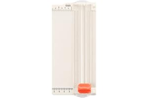 BIRABIRA Bira Craft Paper Trimmer, Mini Trimmer, 2.5" X 6" Base, for Coupons, Craft Paper and Photo