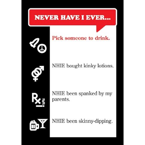 Never Have I Ever - The Classic Drinking Board Game for Adults - Great Game for a Party or Weekend Night Toys & Games, Grown-Up Toys