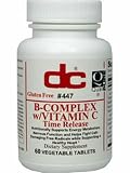 DC Labs - B-Complex with Vitamin C - Time Release - 60 Tablets