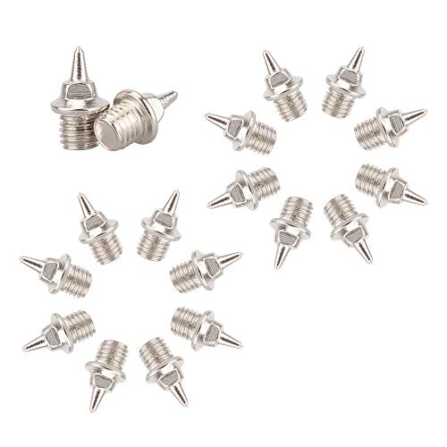 RAHATA 16 Pieces 1/4 inch Stainless Steel Track and Field Spikes for Running High Jump Long Jump with Wrench (Tartan Spikes) - Thumbnail 3