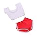 SunniMix 1/6 Sport Pants Women Clothing for 12'' HT Phicen Kumik CY CG Girls Figure Body DIY Red