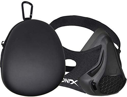 Elevation Workout Mask | Workout Mask | 3.0 | 16 Levels/Difficulty | W/Carrying Bag | Altitude Elevation Oxygen Resistance Training for Running Fitness Exercise MMA