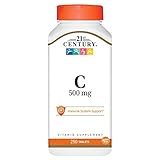 21st Century C 500 mg Tablets, 250 Count