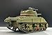Easy Model WWII US M4 Middle Tank Sherman 1st Armored div 1/72 Non diecast