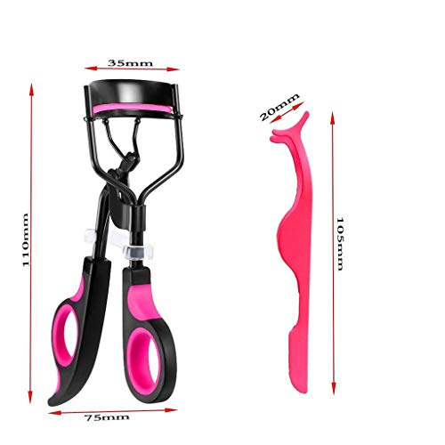WONdere Eyelash Curler Professional Suits The Long Term Eyes Natural 5+1spare pads (B)