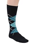 Mens Argyle Dress Socks Wool Cashmere Blend 5 Color Choices
