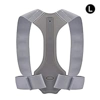 HEYJUDY Posture Correction Belt Adjustable Shoulder Support Relieve Stiffness Pain Soft Material Hypoallergenic Breathable Elastic Band