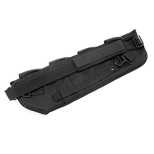 Loglife Tactical Hunting Molle Protective Shotgun Scabbard Bag Shoulder Rifle Outdoor Case 19” (BK)