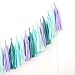 Qian's Party Mermaid Birthday Decorations Under the Sea Party Supplies/Wonderland Frozen Party Decorations/Teal Purple First Birthday Decorations Baby Shower Decorations Purple Mermaid Party