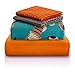 Chital 4 Pc Twin Bed Sheets | Gender Neutral Cat Print Kids Bedding Set | Pet Lovers Gift Idea | 1 Flat, 1 Fitted Sheet; 2 Pillow Cases | Durable Super-Soft, Double-Brushed Microfiber | 15” Deep