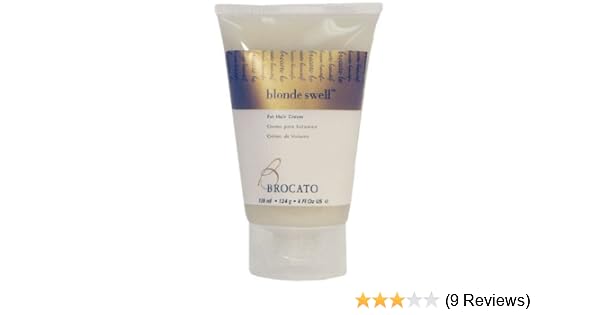 Amazon Com Brocato Blonde Swell Fat Hair Cream 4 Oz By Brocato