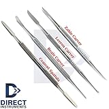 4Pcs Set Dental Carvers Zahle Beale Lecron Waxing