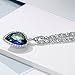 Neoglory Blue Crystal Heart Pendant Necklace For Women Heart of The Ocean Titanic Big Heart Pendant Women Necklace21