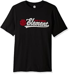 Element Men's Branded Logo T-Shirt Solid