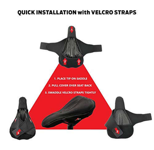 bike seat pad for spinning