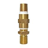 onlyfire LP Air Mixture Valve for Liquid Propane Fire Pits, 100% Soild Brass