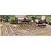 NOOBECR Outdoor Reversible Patio/RV Mat, 9ft. x 12ft, Khaki, Model# 47947