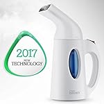 Isteam Clothes Steamer, Steamer For Clothes, Perfect For Travel and Home. Handheld Garment Steamer, Powerful, 60 Seconds Heat-Up, Fabric Steamer with Automatic Shut-Off Safety Protection.