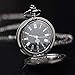 BESFURNITURE 1x Groomsman Gifts for Wedding｜Best Man Pocket Watch｜ Engraved Best Man Pocket Watch with Chain ｜Gift for Best Man Mens' Watch (Bronze)