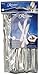 Reflections Heavyweight Plastic Cutlery Knife, 7.5-Inch, Silver (8 packs of 40-Count)