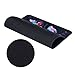iColor Office Mouse Pad 9.3 × 7.9 inch Anti-Slip Neoprene Rubber Bottom Surface Gaming Mouse Pad Mat w/Exquisite Packaging -Butterfly