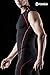 TSLA Men's V Neck Sleeveless Workout Shirts, Dry Fit Running Compression Cutoff Shirts, Athletic Training Tank Top, V Neck Shirts Black & Red, X-Large