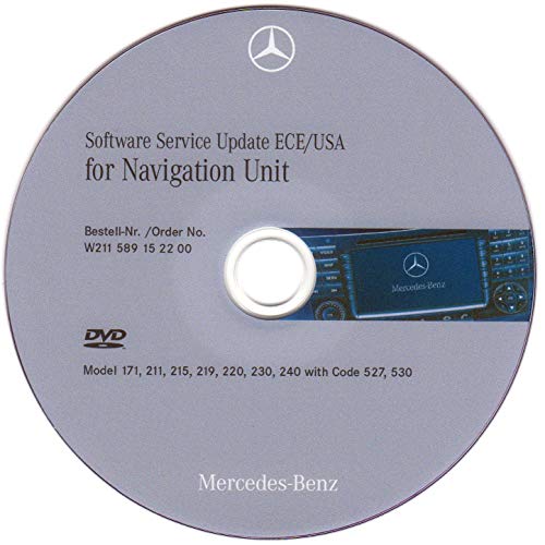 Mercedes NTG-1 Service Software Firmware Update disc for updating Navigation