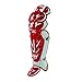 Mizuno Youth G3 Samurai Shin Guards (14.5-Inch), Red/Grey