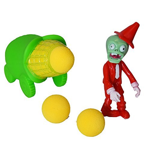 Horizon Party PVZ Plant Corn Cob Cannon Ball Popper Zombie Action Figure Toy