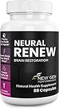 Advanced Nootropics Brain Supplement - Health, Energy, Mood, Focus, Memory - Extra Strength Brain Booster Increases Dopamine for Well Being - Anti-inflammatory, Anti-oxidant to Reverse Mental Aging