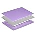 MOSISO Compatible with MacBook Pro 13 inch Case M2 2025, 2024, 2023, 2022-2016 A2338 M1 A2251 A2289 A2159 A1989 A1708 A1706 with/Without Touch Bar, Plastic Hard Shell&Screen Protector, Light Purple