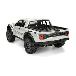 Pro-line Racing 1/10 2017 F-150 Raptor True Scale Body, Grey, (Mount Kit Required)