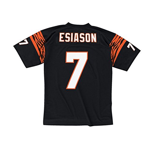 Boomer Esiason Bengals All Stitched Mitchell & Ness Throwback Jeresy S