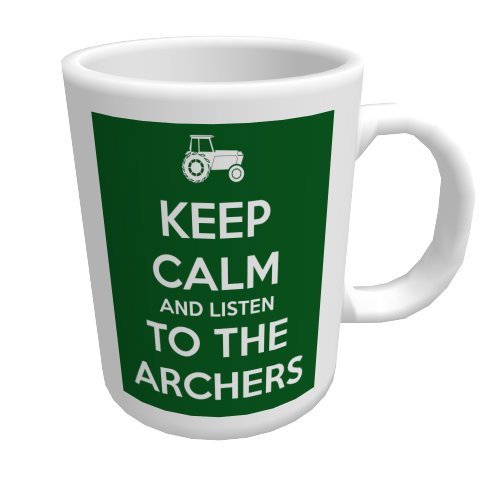 Keep Calm and Listen to The Archers - Ceramic Photo Mug