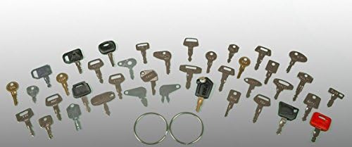 Keyman 39 Heavy Construction Equipment Ignition Replaement Key Set Made to fit Your Equipment CAT Case JCB JD Komatsu