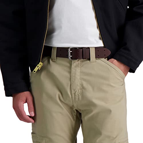 Dickies Men's Leather Double Prong Belt, Brown, 38 Pricepulse